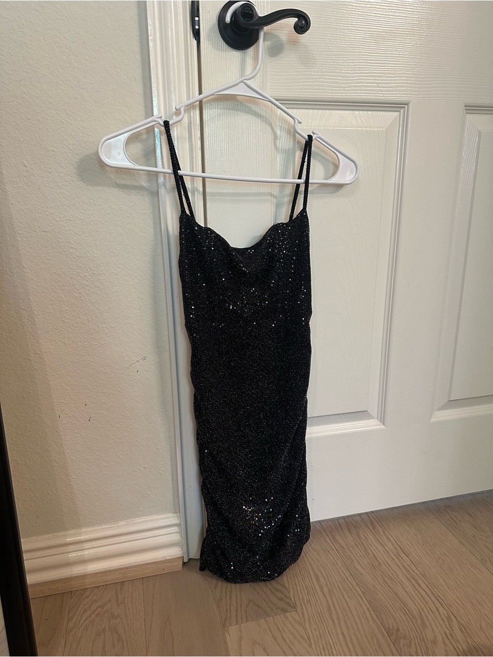 Black Sequin UO Dress bodycon